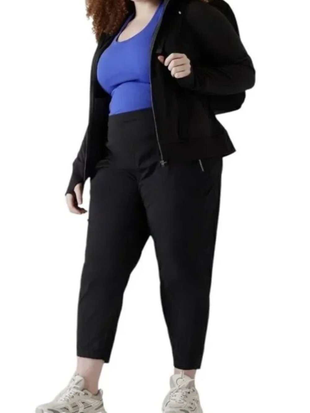 NWT Athleta Plus Trekkie North Pants in Black